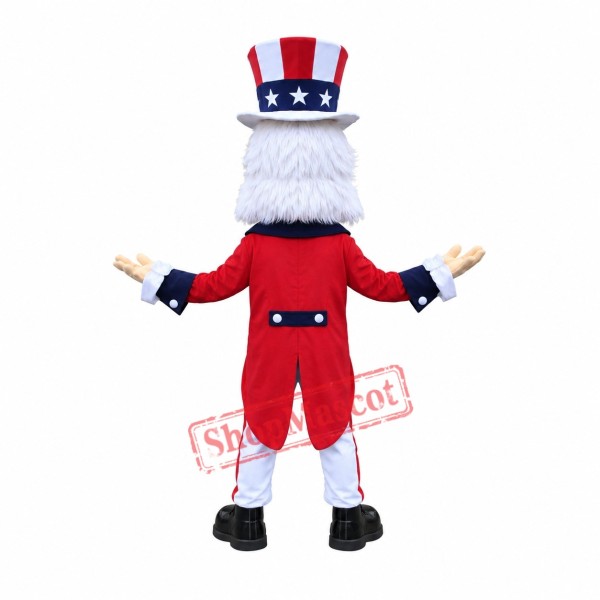 Superb Uncle Sam Mascot Costume