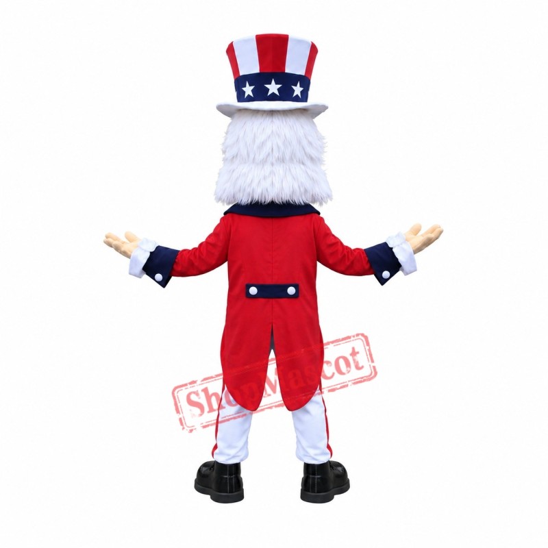 Superb Uncle Sam Mascot Costume