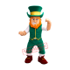 Power Leprechaun Mascot Costume Power Leprechaun Mascot Costume