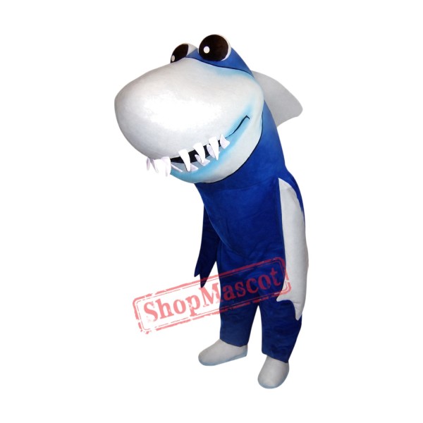 Big Eye Shark Mascot Costume