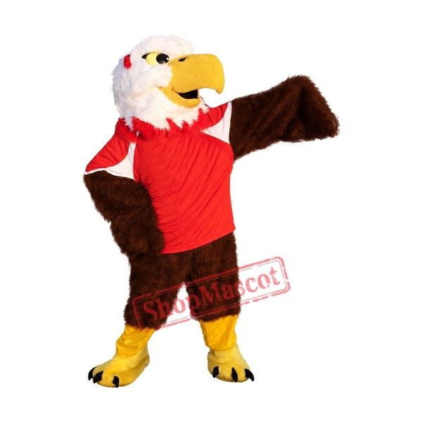 Superb Sport College Eagle Mascot Costume