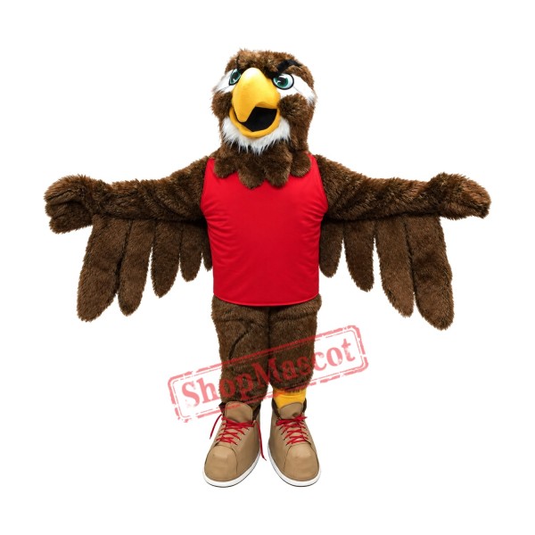 Sport School Hawk Mascot Costume