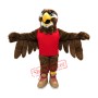 Sport School Hawk Mascot Costume