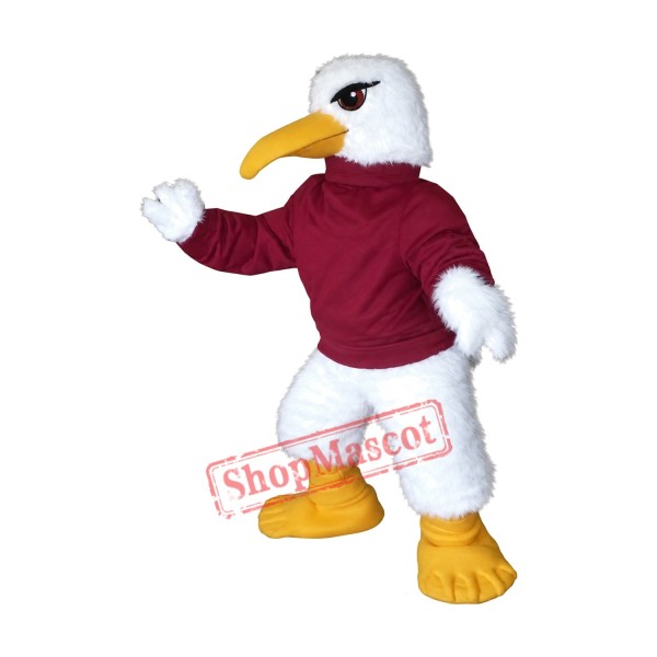 College Seagull Mascot Costume