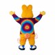 Superb Yellow Bunny Mascot Costume Superb Yellow Bunny Mascot Costume