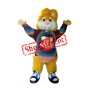 Superb Yellow Bunny Mascot Costume