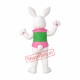 Pink & White Bunny Mascot Costume Pink & White Bunny Mascot Costume