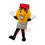 Yellow Light Bulb Mascot Costume