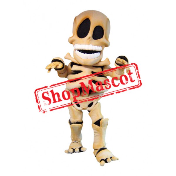 Skeleton Mascot Costume