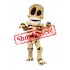 Skeleton Mascot Costume