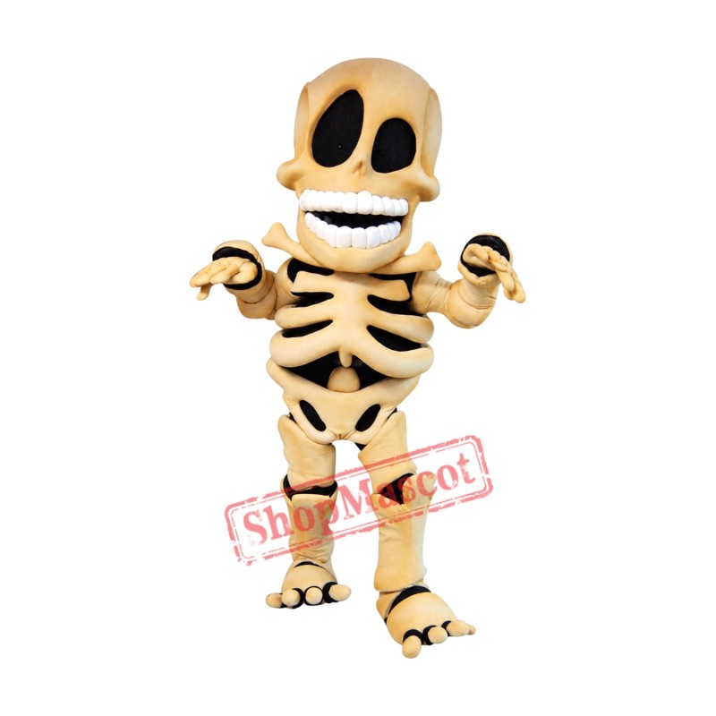 Skeleton Mascot Costume