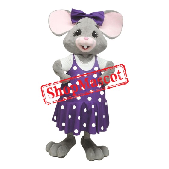 Beautiful Mouse Girl Mascot Costume