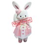 Pink Dress Rabbit Mascot Costume