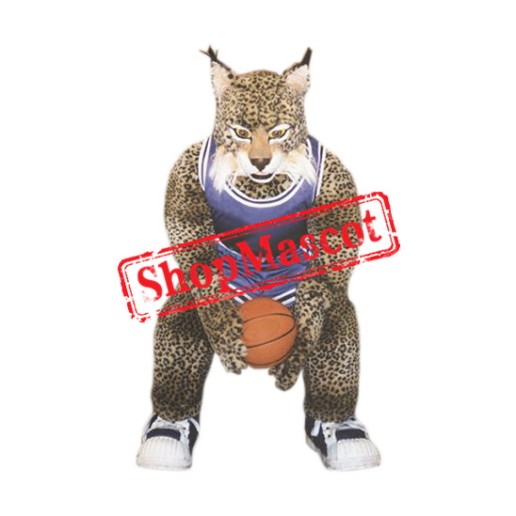 Superb College Bobcat Mascot Costume