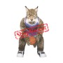 Superb College Bobcat Mascot Costume