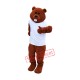 Friendly Realistic Beaver Mascot Costume