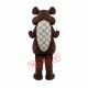 Realistic Friendly Beaver Mascot Costume