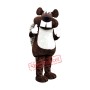 Realistic Friendly Beaver Mascot Costume