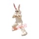 Energetic Bunny Mascot Costume Energetic Bunny Mascot Costume