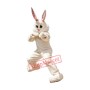 Energetic Bunny Mascot Costume