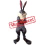 Superb Power Bunny Mascot Costume