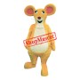 Yellow Mouse Mascot Costume