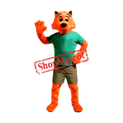 Superb Orange Cat Mascot Costume