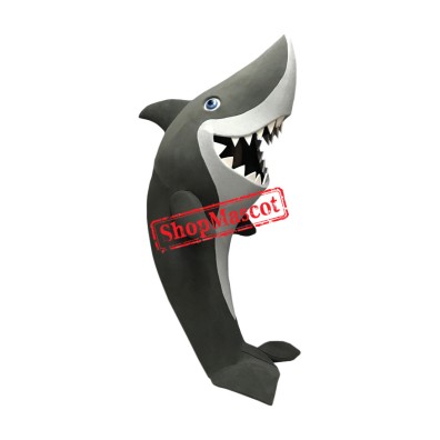 Superb Friendly Shark Mascot Costume