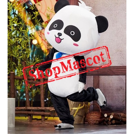 Funny Affordable Panda Mascot Costume Funny Affordable Panda Mascot Costume