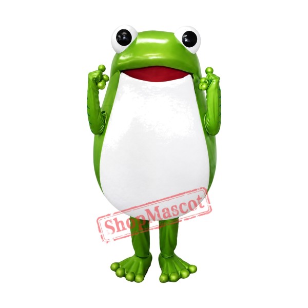 Funny Green Frog Mascot Costume Funny Green Frog Mascot Costume
