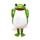 Funny Green Frog Mascot Costume