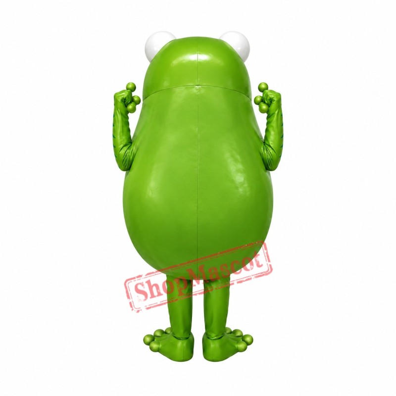 Funny Green Frog Mascot Costume