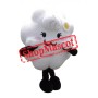 White Cloud Mascot Costume