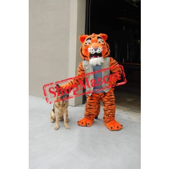 Superb Power Tiger Mascot Costume