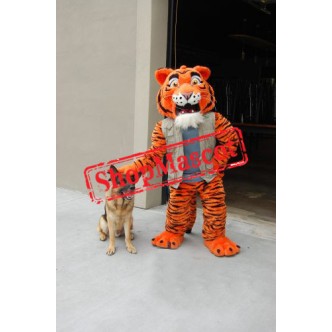 Superb Power Tiger Mascot Costume