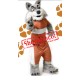 Superb Power Wolf Mascot Costume