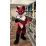 Superb Red Fox Mascot Costume