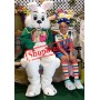 Easter Green Wendell Rabbit Mascot Costume