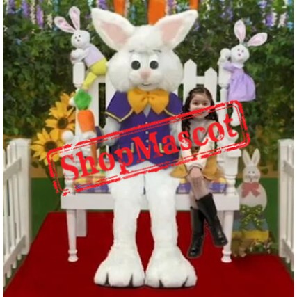 Super Cute Easter Bunny Mascot Costume