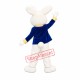 Blue Suit Easter Bunny Mascot Costume Blue Suit Easter Bunny Mascot Costume