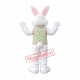 Happy Lightweight Easter Bunny Mascot Costume