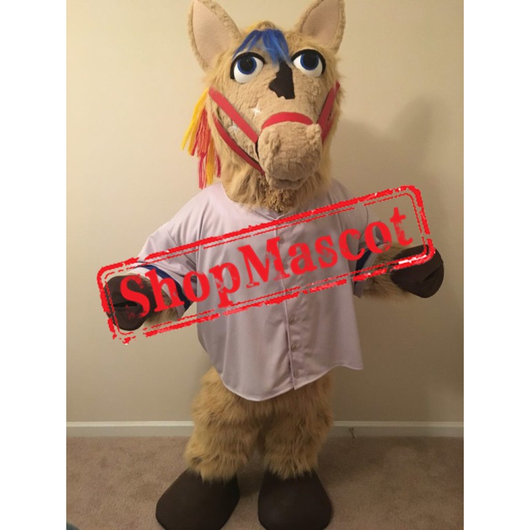 Superb Lightweight Sport Horse Mascot Costume