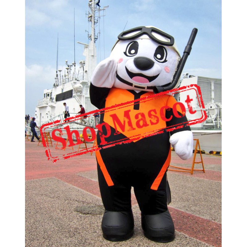 Superb Cute Seal Mascot Costume