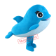 Affordable Blue Whale Mascot Costume Affordable Blue Whale Mascot Costume