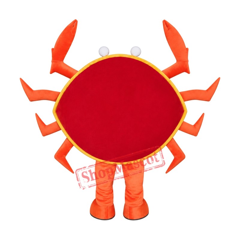 Affordable Crab Mascot Costume Affordable Crab Mascot Costume