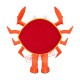 Affordable Crab Mascot Costume Affordable Crab Mascot Costume