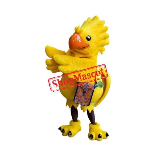 Superb Yellow Parrot Mascot Costume