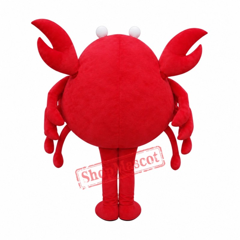 Superb Crab Mascot Costume Superb Crab Mascot Costume