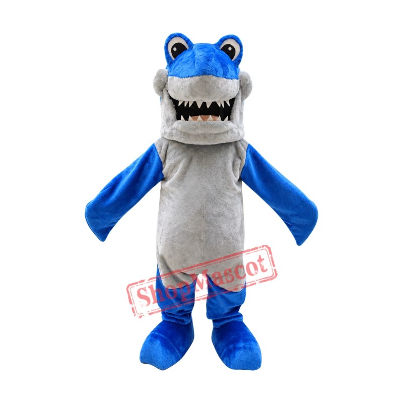 Superb Lightweight Blue Shark Mascot Costume Superb Lightweight Blue Shark Mascot Costume