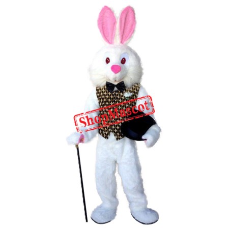 Red Eye Easter Bunny Mascot Costume